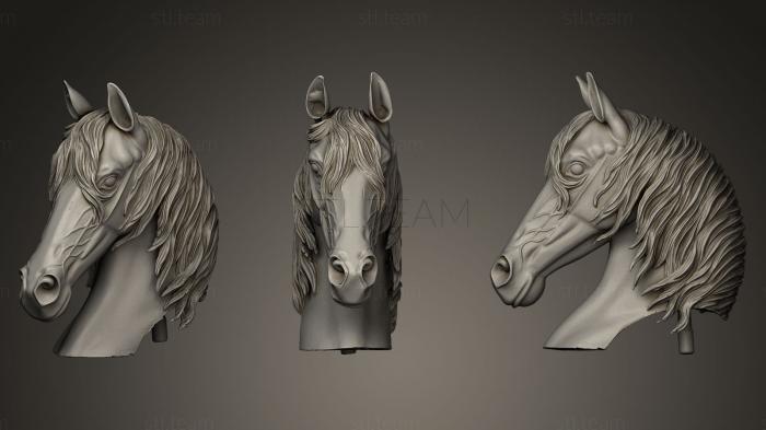 3D модель Голова коня (STL)